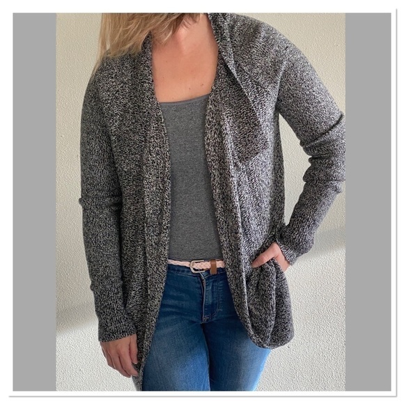 Lou & Grey marled draped open cardigan - Picture 1 of 7